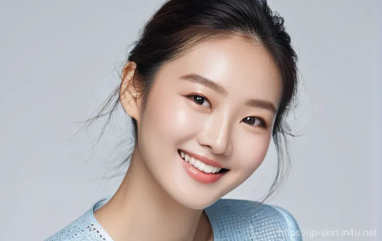 헤라 아쿠아볼릭 라인업 리뷰 - **Prompt:** A close-up portrait of a sophisticated East Asian woman in her early 30s, her skin radia...